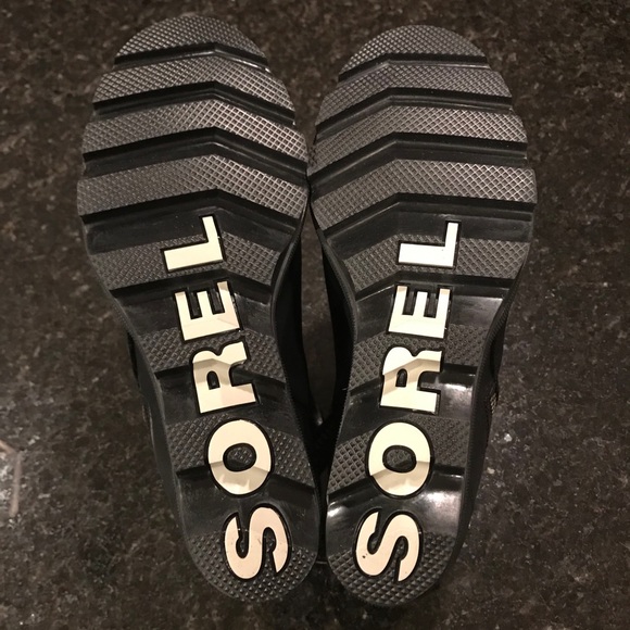 New Sorel Joan of Arctic Wedge II Zip Bootie Black - Picture 7 of 15